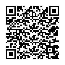 Código QR para número de teléfono +12517657082