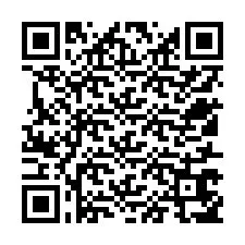 Código QR para número de teléfono +12517657084