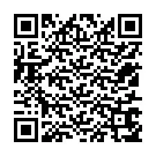 Kode QR untuk nomor Telepon +12517657085