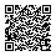 QR-код для номера телефона +12517670946