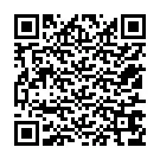 Kode QR untuk nomor Telepon +12517676085