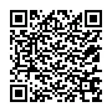 QR код за телефонен номер +12517678101