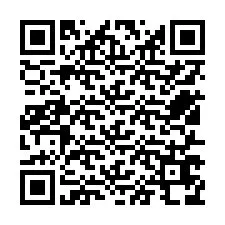 Kode QR untuk nomor Telepon +12517678227