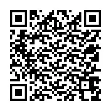 Código QR para número de teléfono +12517678978