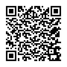 QR-code voor telefoonnummer +12517691133