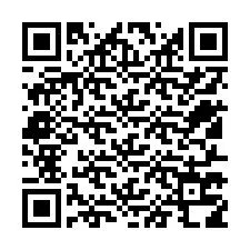 Kode QR untuk nomor Telepon +12517718421