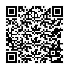 Código QR para número de telefone +12518003966