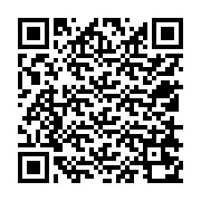 QR-koodi puhelinnumerolle +12518270898