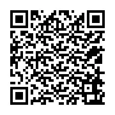 Código QR para número de telefone +12518663921