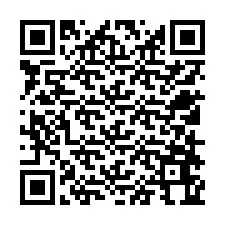 QR код за телефонен номер +12518664378