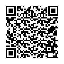 QR-код для номера телефона +12518670593