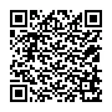 Código QR para número de teléfono +12518671121