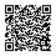 Codice QR per il numero di telefono +12518671320