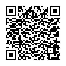 QR Code สำหรับหมายเลขโทรศัพท์ +12518673988