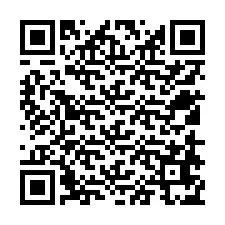 QR kód a telefonszámhoz +12518675110