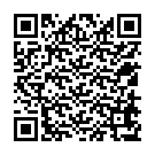 Kode QR untuk nomor Telepon +12518677850