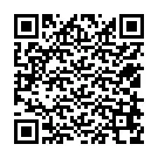 Kode QR untuk nomor Telepon +12518678032