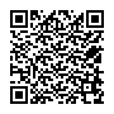 Kode QR untuk nomor Telepon +12518678033