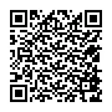 QR-kood telefoninumbri jaoks +12518826972