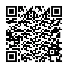 Codice QR per il numero di telefono +12518828370