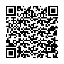 QR kód a telefonszámhoz +12518828984