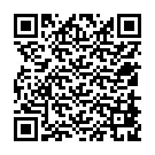 QR-code voor telefoonnummer +12518829044