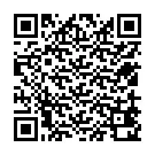 Codice QR per il numero di telefono +12519420012