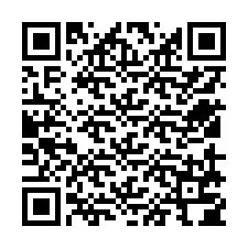 Código QR para número de teléfono +12519704206