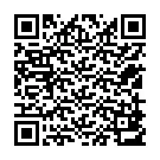 Kode QR untuk nomor Telepon +12519813225