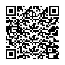 QR-код для номера телефона +12522000108