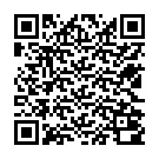 QR-Code für Telefonnummer +12522000122