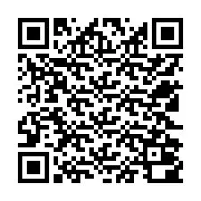 QR kód a telefonszámhoz +12522000174