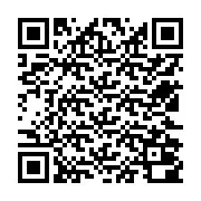 Código QR para número de teléfono +12522000186