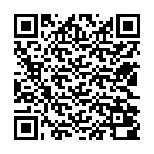 Código QR para número de teléfono +12522000436