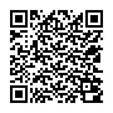 QR kód a telefonszámhoz +12522000454