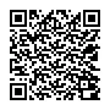 Código QR para número de teléfono +12522000698