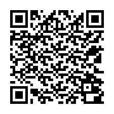 Codice QR per il numero di telefono +12522000710