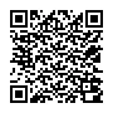 Código QR para número de teléfono +12522000819