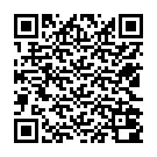 Código QR para número de teléfono +12522000822