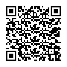 Kode QR untuk nomor Telepon +12522069809