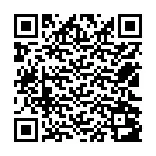 Codice QR per il numero di telefono +12522083757