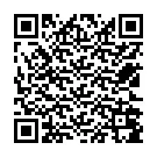 Codice QR per il numero di telefono +12522085807