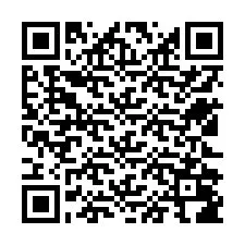 QR-code voor telefoonnummer +12522086152