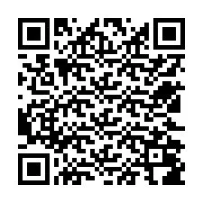 QR kód a telefonszámhoz +12522086186