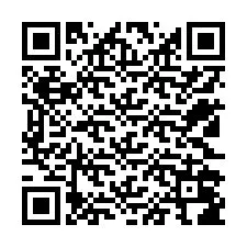 QR код за телефонен номер +12522086831