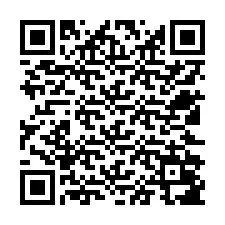 QR код за телефонен номер +12522087484