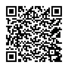 QR kód a telefonszámhoz +12522087651