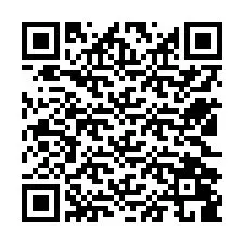 QR код за телефонен номер +12522089736