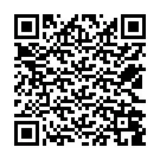 Codice QR per il numero di telefono +12522089823