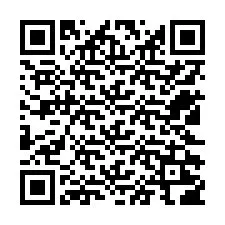 QR-code voor telefoonnummer +12522206095